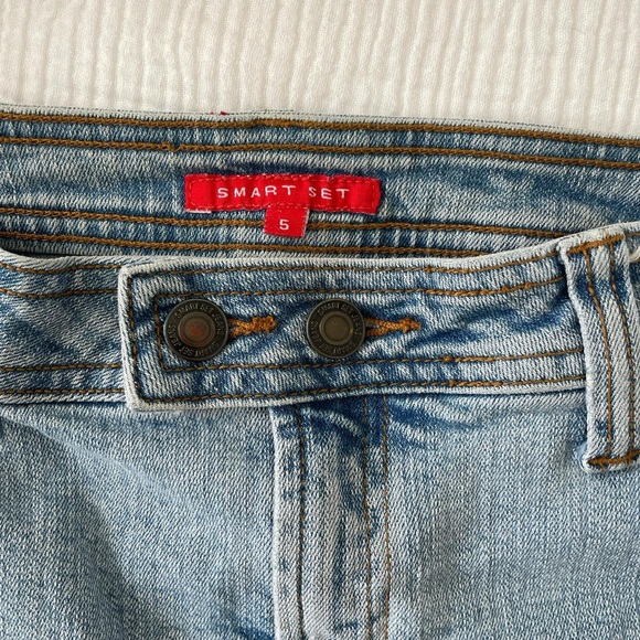 Smart Set Denim Midi Skirt - Picture 3 of 3